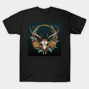 Stag wreath T-Shirt